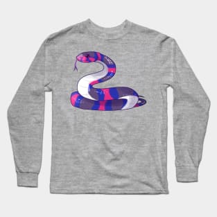 Bisssexual Snake Long Sleeve T-Shirt